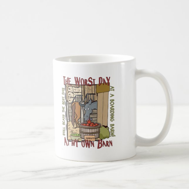Mug Les amateurs de chevaux cadeaux (Droite)