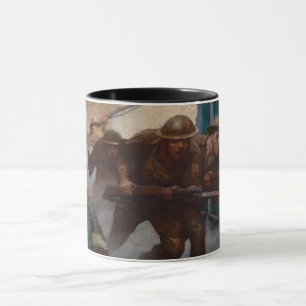 Mug Les Américains à Château-Thierry par N. C. Wyeth