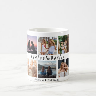 Mug Les amis de 'Bestest Bestie' tiennent un collage p