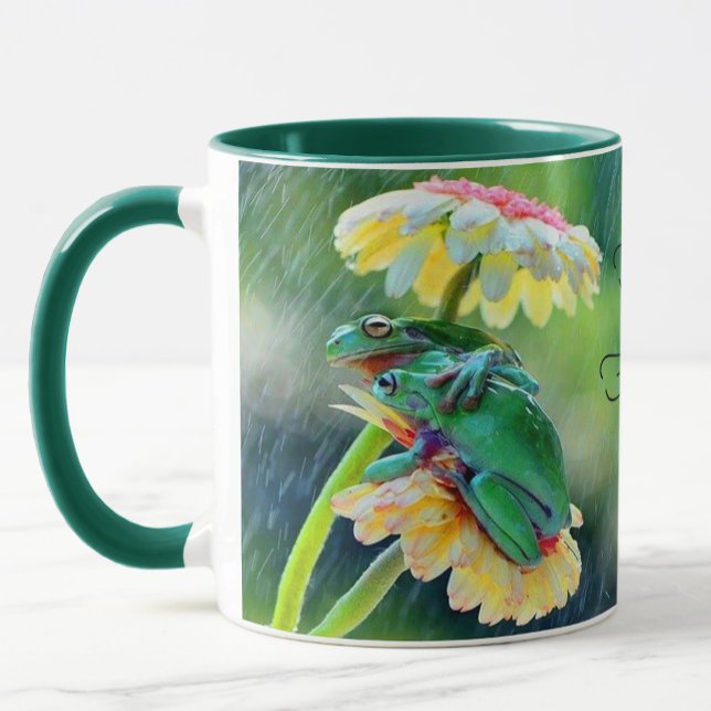 Mug Les Amis De La Grenouille Profitant De La Pluie So (Créateur téléchargé)