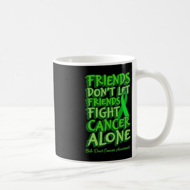 Mug Les amis ne laissent pas les amis combattre le can (Droite)