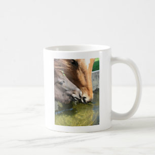 Mug Les Amis Partagent Un Verre Chevaux