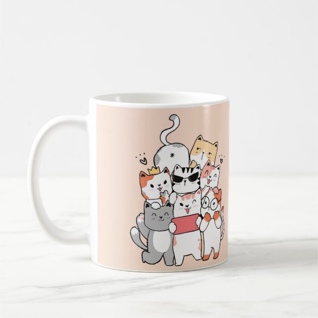 Mug Les Amis Sont Choisis Famille (Gauche)