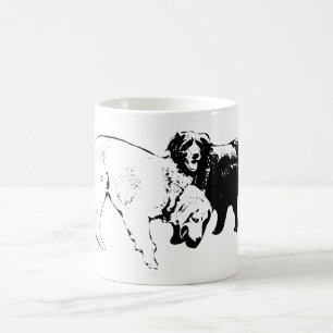 Mug Les amis sur le chemin de la feuilles