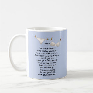 Mug Les amis sympas sont comme des sous-vêtements Cita