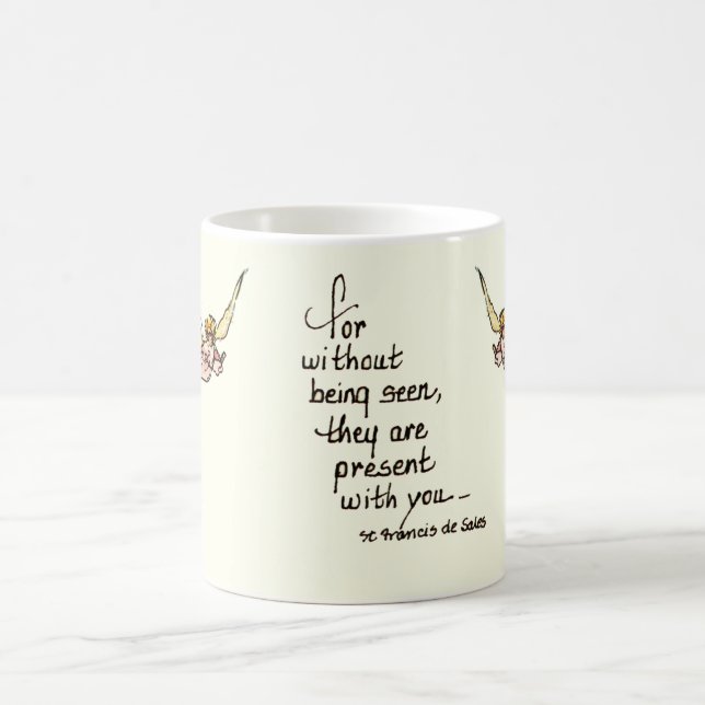 Mug Les anges des nuages avec le réconfort pour vous (Centre)
