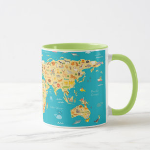 Mug Les animaux du monde