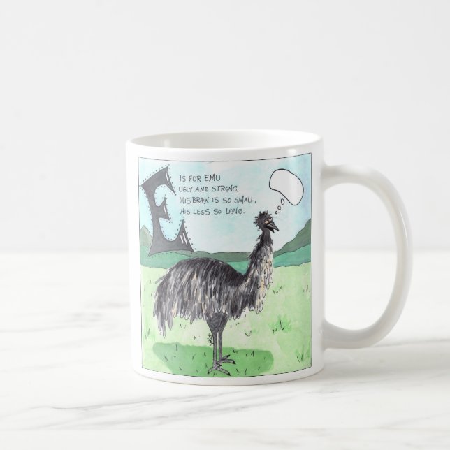 Mug Les animaux m'effrayent (Droite)