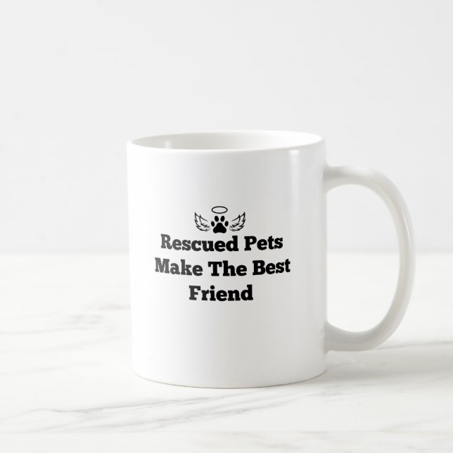 Mug Les Animaux secourus Font Le Meilleur Ami (Droite)