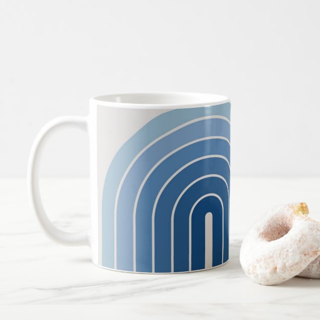 Mug les années 70 style Vintage rétro (Avec donut)