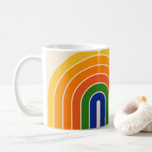 Mug les années 70 style Vintage rétro