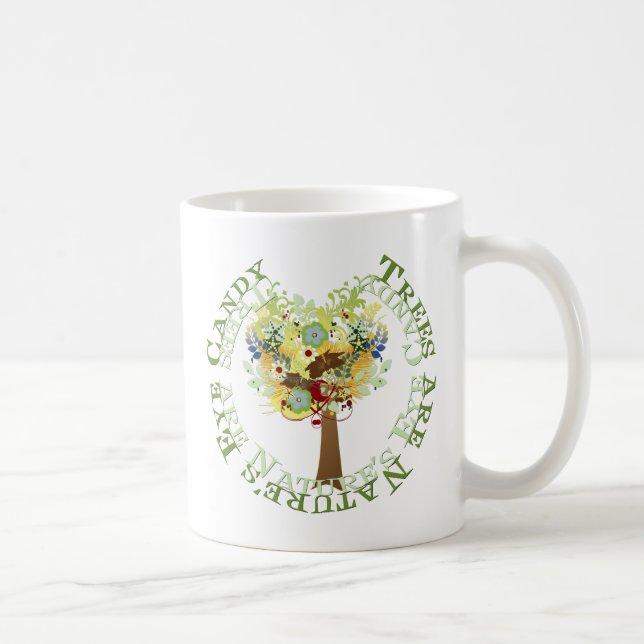 Mug Les arbres sont des bonbons (Droite)