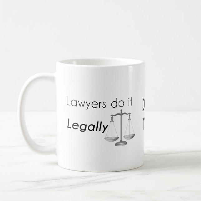 Mug Les avocats le font ! (Gauche)