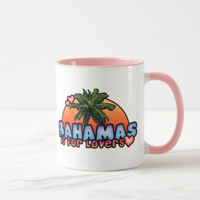 Mug Les Bahamas sont pour les amoureux (Droite)