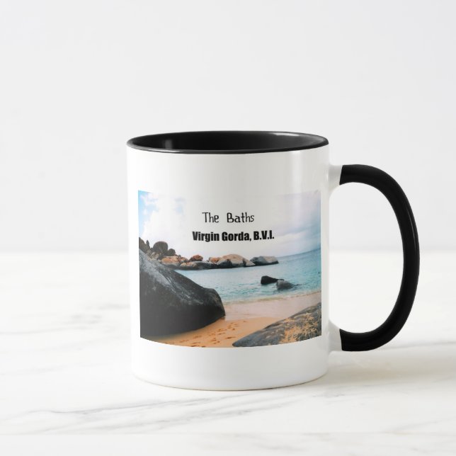 Mug Les Bains, Virgin Gorda B.V.I. (Droite)