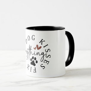 Mug Les baisers de chien arrangent tout