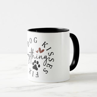 Mug Les baisers de chien arrangent tout
