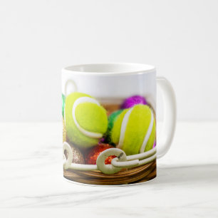 Mug Les balles de tennis dans le panier de Pâques