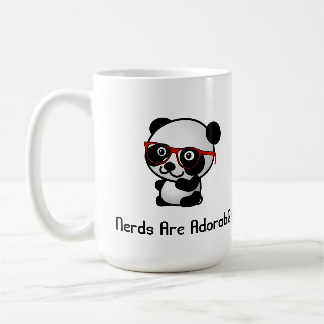 Mug Les ballots sont panda mignon adorable avec les (Gauche)