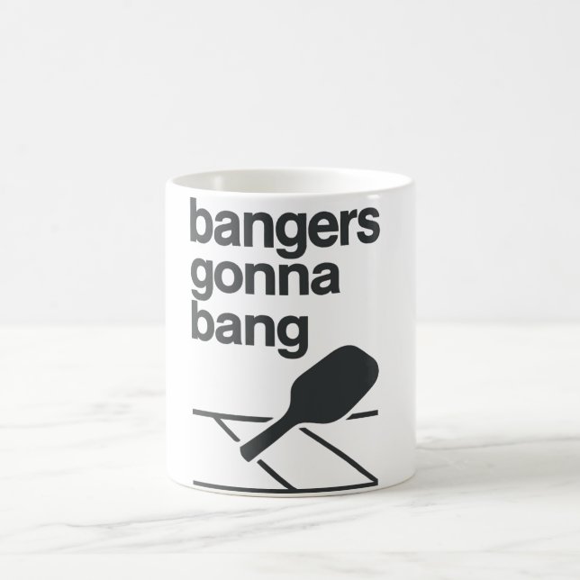 Mug Les Bangers Vont Exploser Humour de Pickleball Drô (Centre)