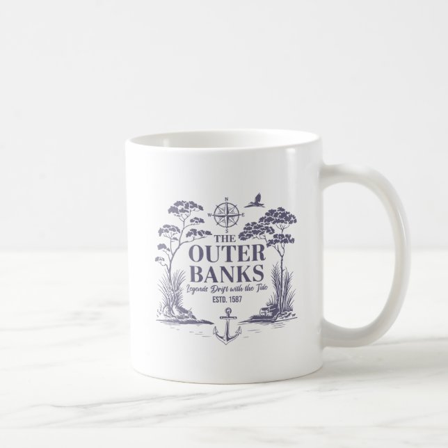 Mug Les Banques Extérieures Légendes Dérivé Graphique  (Droite)