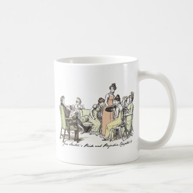 Mug Les Bennets de Longbourn - P&P de Jane Austen (Droite)