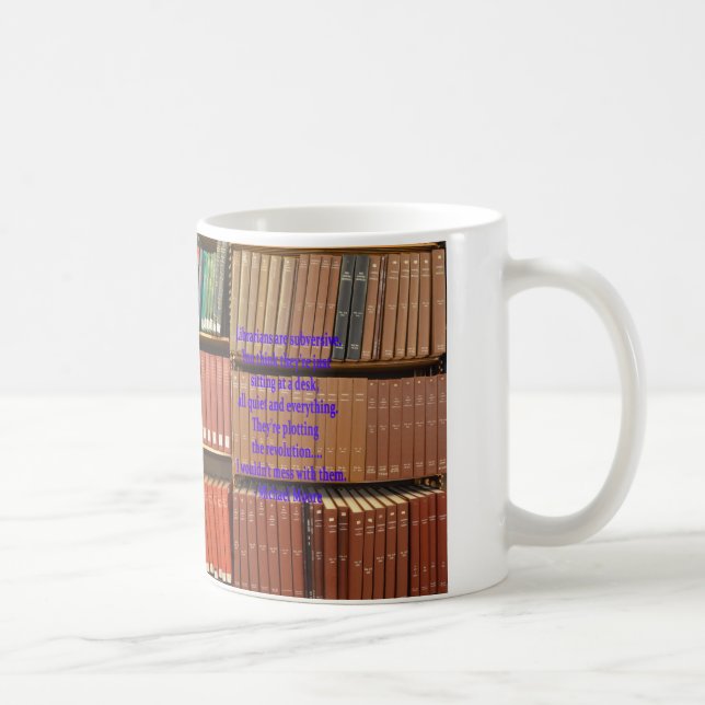 Mug Les bibliothécaires sont subversifs (Droite)