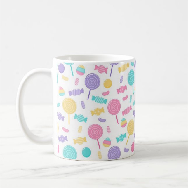 Mug Les bonbons colorés (Gauche)