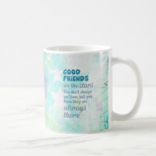 Mug Les bons amis sont comme des étoiles