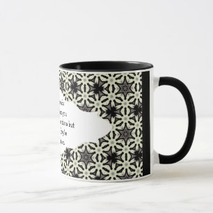 Mug Les bons amis sont comme les étoiles Citation pers