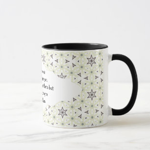 Mug Les bons amis sont comme les étoiles Citation pers