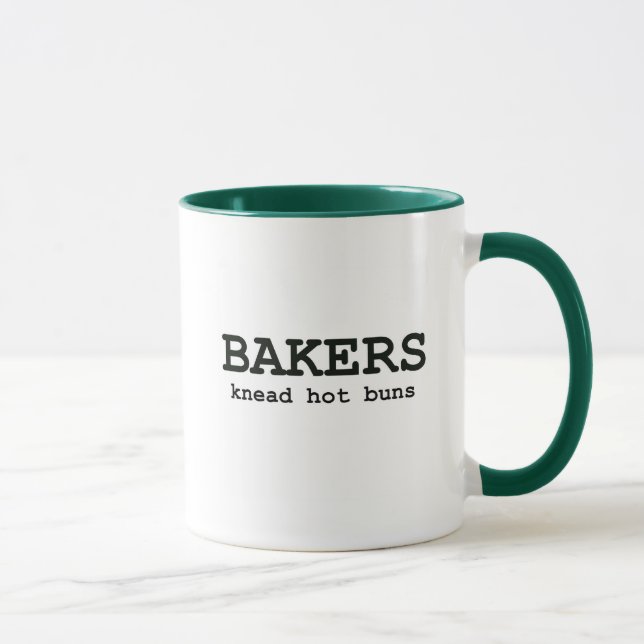 Mug Les boulangers malaxent les petits pains chauds (Droite)