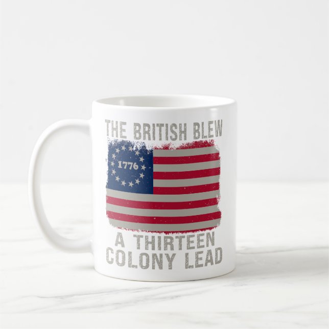 Mug Les Britanniques ont bravé treize colonies 4 juill (Gauche)