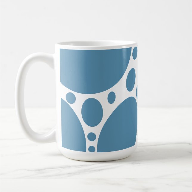 Mug Les bulles de Denim Bule (Gauche)