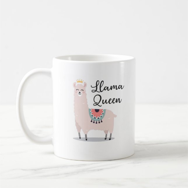 Mug Les cadeaux de Llama| Llama Mug| Coupe du café (Gauche)