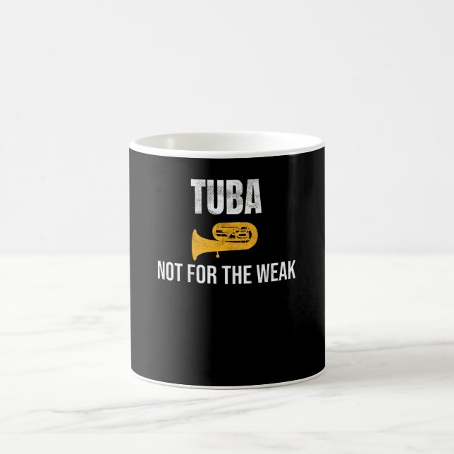 Mug Les cadeaux du joueur Tuba| Tuba Marching Band Tub (Centre)