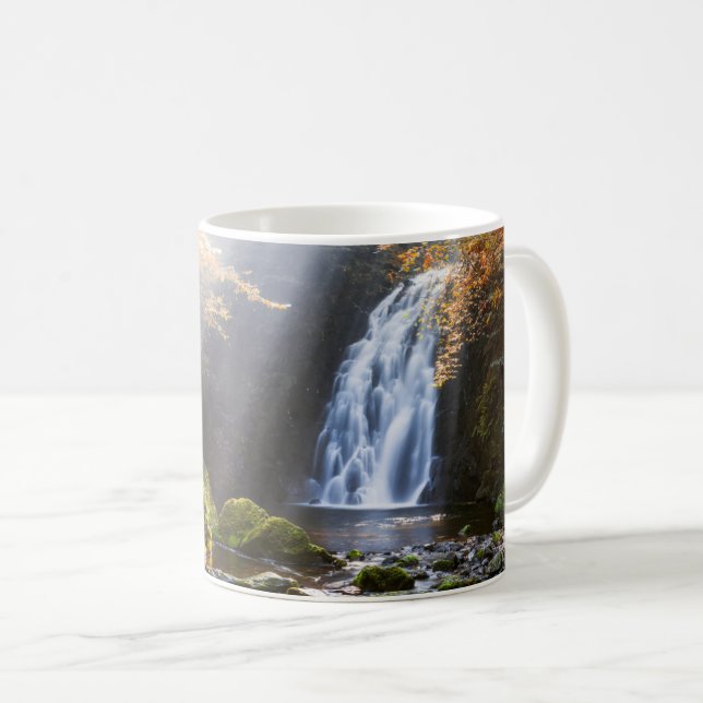 Mug Les cascades | Gleno, Irlande du Nord (Devant droit)