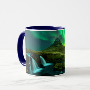 Mug Les cascades Kirkjufellfoss Cascade, Islande