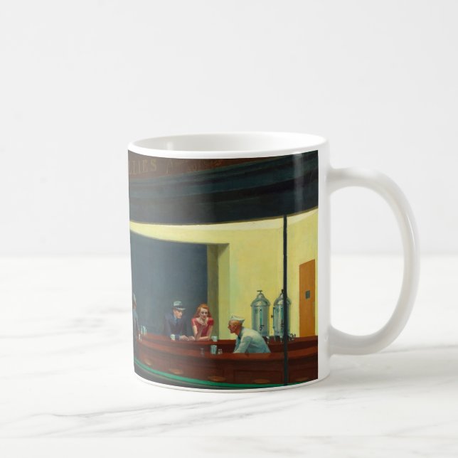 Mug Les "cauchemars" d'Edward Hopper (Droite)