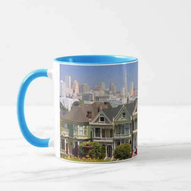 Mug Les célèbres Painted Ladies de San Francisco (Gauche)