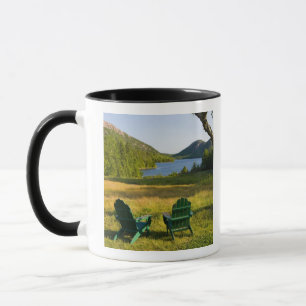 Mug Les chaises Adirondack sur la pelouse du Jourdain