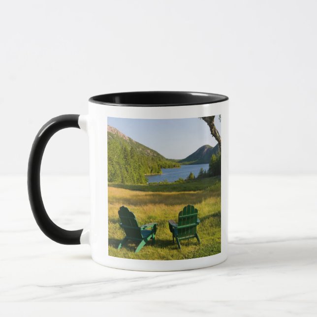 Mug Les chaises Adirondack sur la pelouse du Jourdain (Gauche)