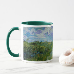 Mug Les champs de blé vert par Vincent van Gogh