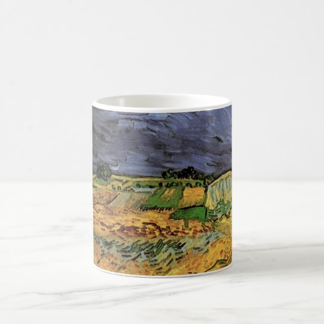 Mug Les champs par Vincent van Gogh (Centre)