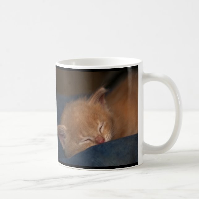 MUG LES CHATONS SONT DES ANGES AVEC DES FAVORIS (Droite)
