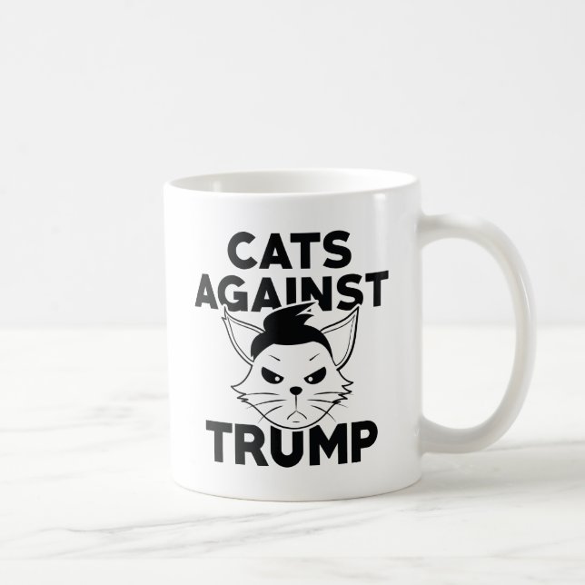 Mug Les chats contre Trump (Droite)