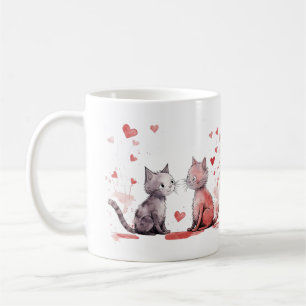 Mug Les chats de Saint Valentin Vous êtes toujours la 