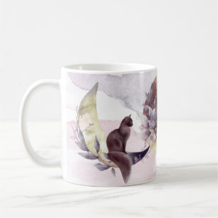 Mug Les chats magiques adorent la lune