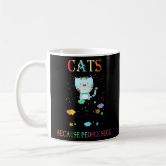 Mug Les Chats Parce Que Les Gens Font Du Raglan