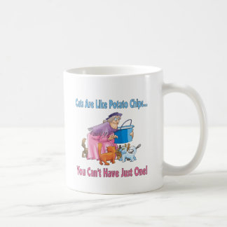 Mug Les chats sont comme des pommes chips